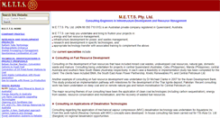Desktop Screenshot of metts.com.au